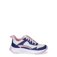 thumbnail image 3 of Athletic Works Little Girl & Big Girl Mesh Jogger Lace Up Sneakers, 3 of 8