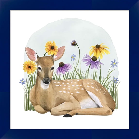 Great Art Now Wild Woodland II by Grace Popp, Framed Wall Art, 14W x 14H