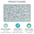 thumbnail image 4 of Sussexhome Large Mouse Pad for Desk - Cotton Mousepad for Desktop, Table, Office Desk Pad - Thin, Light, Portable Laptop Mat for Computer Mice - Machine Washable, Non-Slip, Foldable - 18" x 24", 4 of 8
