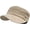 Beige-c, variant on Womens Suede Pleated Newsboy Cap Cabbie Paperboy Painter Visor Beret Hat Casual