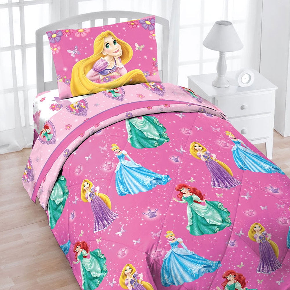 Disney Princess Twin Bedding Set Royal Gala Comforter Sheets