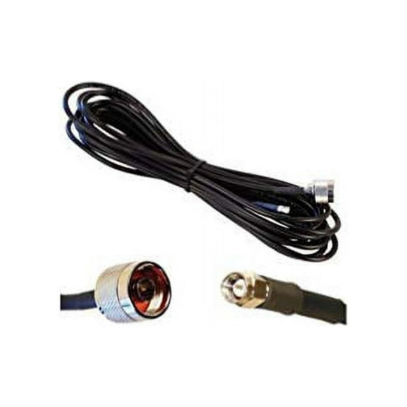 20 ft 240-series Low Loss Cable with N-Male to SMA-Male Connectors