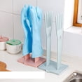 thumbnail image 5 of Creative Kitchen Rubber Gloves Rack Drain Towel Storage Holder Glove Drying Rack Bathroom Storage Shelf ( ), 5 of 6