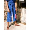 thumbnail image 3 of Sandalias con cuña SHIBEVER para mujer, talla 7, color marrón oscuro, 3 of 6
