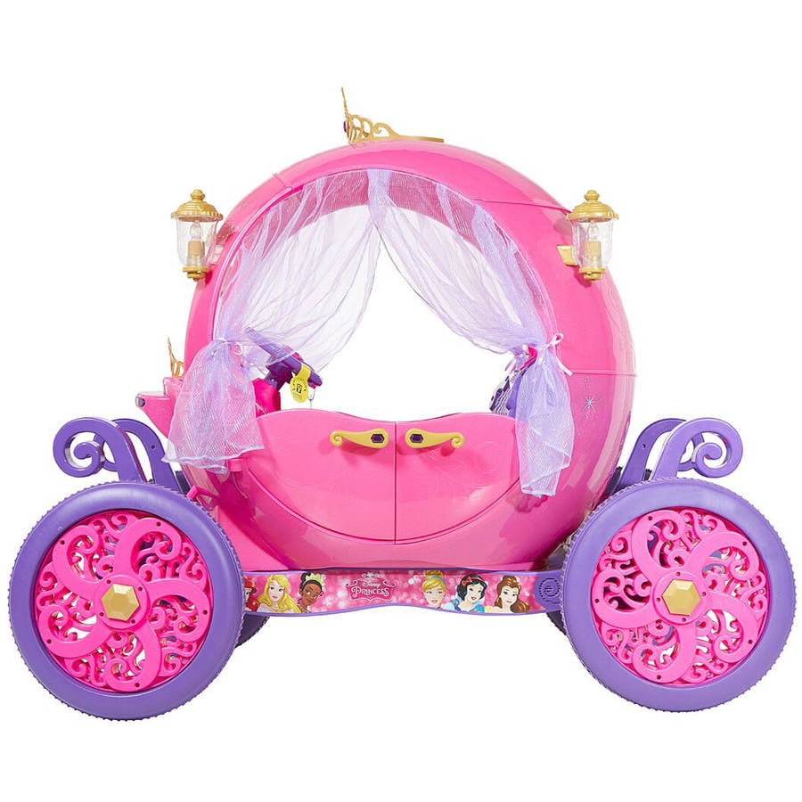 princess carriage push car