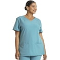 thumbnail image 6 of Heartsoul Break On Through Scrubs Top For Women Shaped V-Neck 20710, 6 of 7