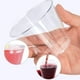 thumbnail image 4 of Vasos de plástico transparente [paquete de 100], vasos de plástico desechables, copas de vino de plástico, vasos desechables, vasos de cóctel desechables, vasos de plástico para fiestas, 4 of 5