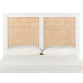 thumbnail image 2 of SAFAVIEH Vienna Cane Farmhouse Wood Headboard, Twin, White Wash, 2 of 6
