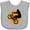 AC-Heather Grey, variant on Inktastic Biking Cyclist Extreme Sports Boys Baby Bib