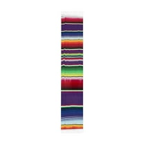 Mexican Tablecloth Serape Blanket for Mexican Party Wedding Decorations, Large Square Cotton Fringe Table Cloth Colorful Mexican Blanket Outdoor Fiesta Table Cover Picnic (Purple)