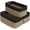 Black & Jute, variant on PETGLE Storage Baskets, Shelf Baskets for Organizing Dog Toy Basket Closet Organizer Bins Nursery Woven Basket for Storage Cube Decorative Box 3 Pack, Black & Jute, 13 x 8 x 5 in