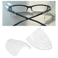 thumbnail image 3 of Protectores Laterales para Gafas Protección Segura de TPU//Suave/Antideslizante Protectores Laterales para Gafas Mediano Pequeño 4 agujeros shamjiam Protectores laterales, 3 of 8