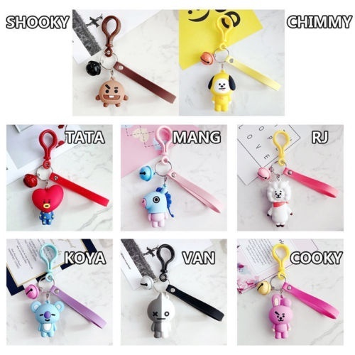 Keychain Cooky Silicone Accessories Bag Phone Car Pendant Bts Keyring New Walmart Canada