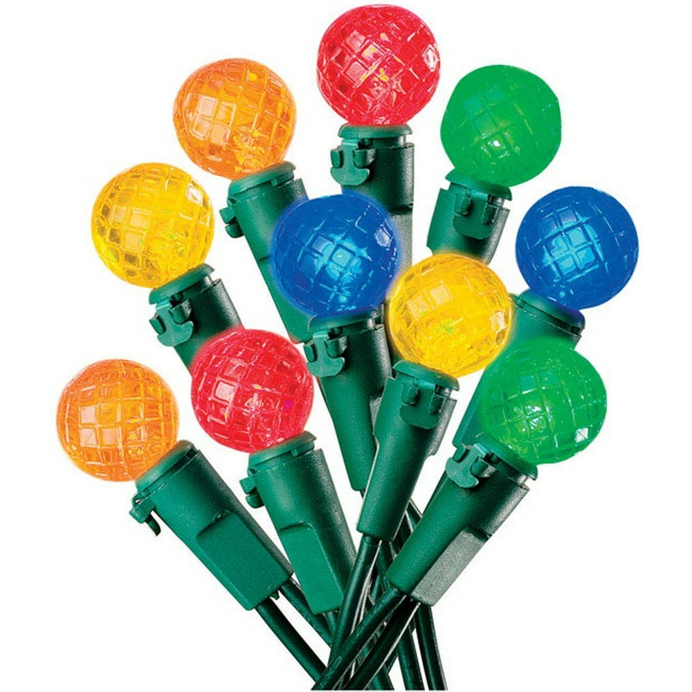 Celebrations 1190571 Christmas Globe Light Set, 91/2\'