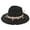 Black, variant on Sun Hat , Sunhat , Foldable Hats for Women Travel Stylish Summer Cowboy Sun Hat for Women with Wide Brim Beach Holiday Outing and Jazz Sub Ethnic