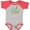 Baseball Heather and Red, variant on Inktastic I Rock This Extra Chromosome Down Syndrome Awareness Boys or Girls Baby Bodysuit