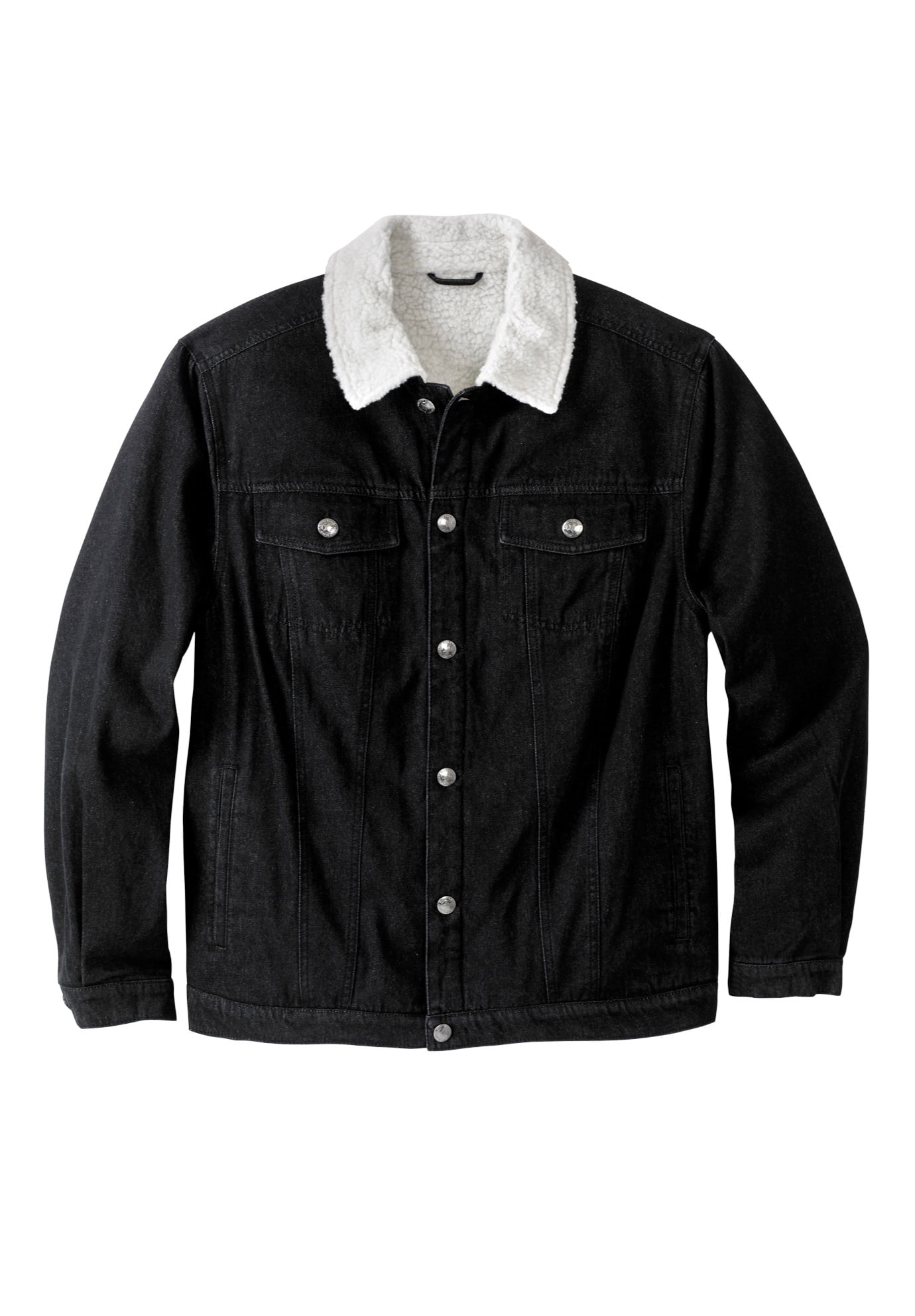 Tall Sherpa-Lined Trucker Jacket 