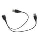 thumbnail image 1 of 20cm USB 2.0 A hembra a doble USB macho Cable divisor Cable de carga Baoblaze USB hembra a 2 cables macho, 1 of 8