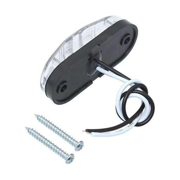 Worgeous LED Trailer Tail Lights with Superior Illumination and Brightness for Car Use Black PMMA ABS 930V