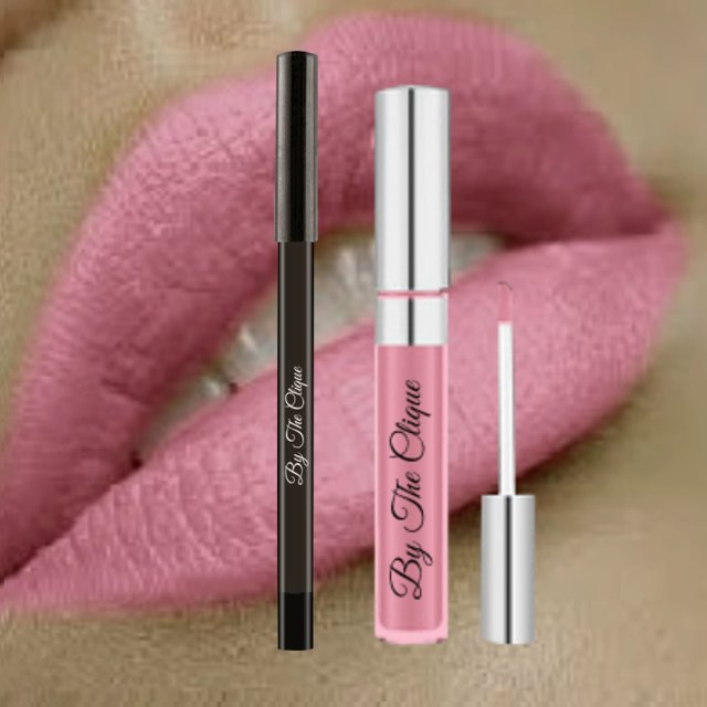 Kit de Labios By The Clique Rosa Claro Mate