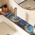 thumbnail image 2 of Yayeee Faucet Mat for Kitchen Sink 14.7" Diatomite Long Splash Guard Pad, Crystal Moon, 2 of 7