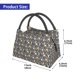 thumbnail image 2 of Fotbe Bulldog Print Bolsa Térmica Portátil con Estampado, Bolsa de Entrega de Alimentos Aislada, Bolsa Reutilizable de Gran Capacidad para Comidas y Supermercado, 2 of 6