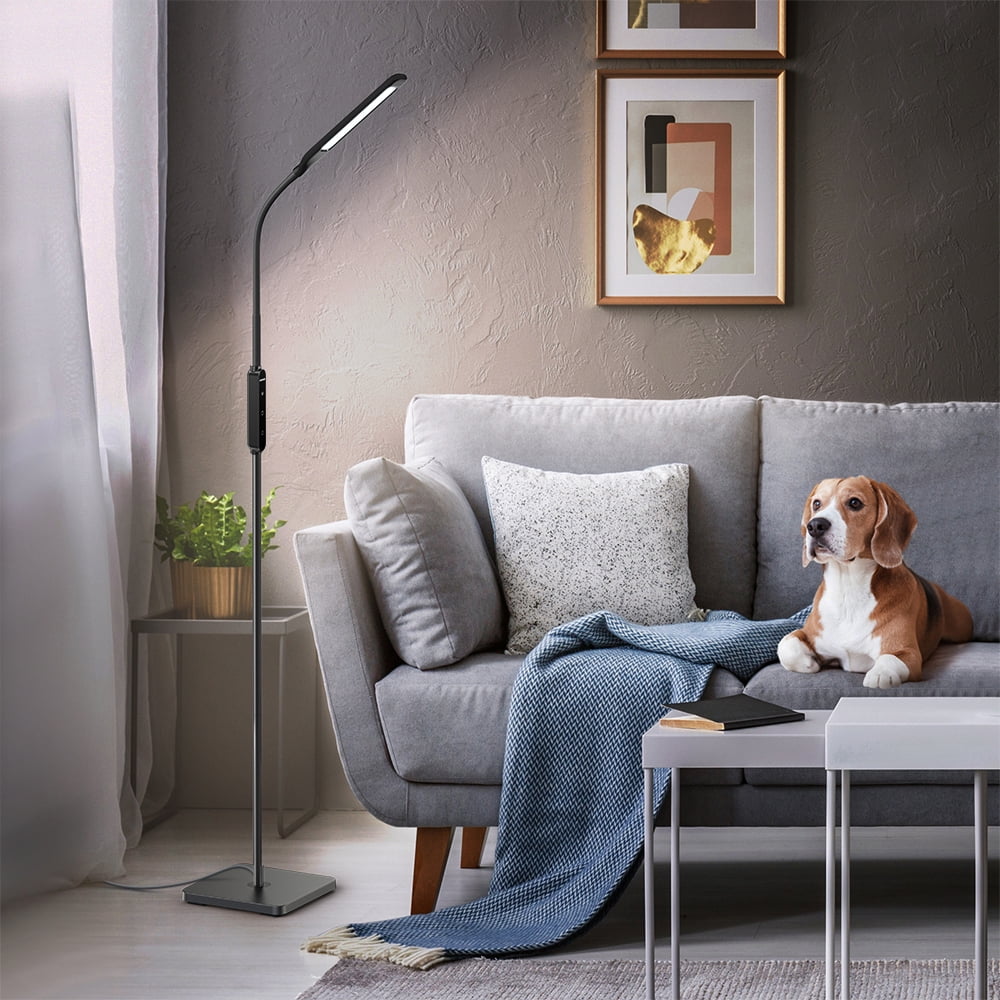 Miroco Floor Lamp, 65" Metal Adjustable LED Floor Lamp with 4