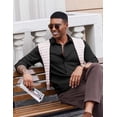 thumbnail image 3 of COOFANDY Men's Casual Button Down Shirts Long Sleeve Wrinkle Free Shirt Fall Shirts for Men, 3 of 6
