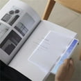 thumbnail image 4 of Flat Book Light for Bedtime Reading,Clear LED Book Page,Eye Care LED Bookmark Light,Portable Wireless Panel Plate Lamp for Campus, Parks,Dark Places(6.7x5.7inch), 4 of 6