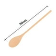 thumbnail image 6 of 6PCS Wooden Spoons for Cooking, 12inch Long Handle Spoons for Mixing,Stirring Food G12091, 6 of 6