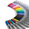 thumbnail image 2 of Sharpie Color Burst Permanent Markers, Fine Point, Assorted Colors, 24 Count, 2 of 7