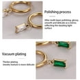 thumbnail image 2 of Pendientes de diamantes de imitación sweethay para mujer cristal blanco, 2 of 6