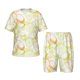 thumbnail image 1 of Balery Lemon Potatoes Conjunto de Pijama Infantil de Manga Corta con Estampado – Ropa de Dormir de Algodón Suave-X-Large, 1 of 6