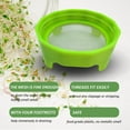 thumbnail image 5 of Yirtree Sprouting Lids, Plastic Sprout Lid with Stainless Steel Screen for Wide Mouth Mason Jars, Germination Kit Sprouter Sprout Maker with Stand Water Tray Grow Bean Sprouts, Broccoli Seeds, 5 of 8