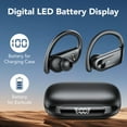 thumbnail image 2 of Wireless Earbuds Bluetooth Headphone, Bluetooth 5.4 Earbud, 80Hrs Playtime with LED Charging Case, 4 ENC Noise Cancelling Mic, Deep Bass Ear Buds with Earhook, IPX7 Waterproof Headphones for Sport, 2 of 12