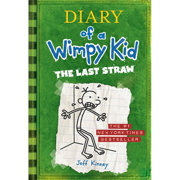 Pre-Owned Diary of a Wimpy Kid # 3 - The Last Straw (Hardcover 9780810970687) by Jeff Kinney