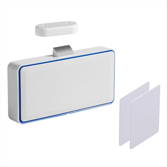 Hidden Cabinet Lock, Smart NFC RFID Electronic DIY Child Safety Proofing Lock for Drawer Locker Cupboard