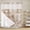 Mocha Brown-1, variant on Blue Coastal No Hook Shower Curtain with Snap in Liner, Waterproof Fabric Shower Curtains, Nautical Coral Starfish Shell Turtle Summer Shower Curtain Set Top See Through for Bathroom 36"x72"