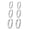 Silver Hoops, variant on Yoursfs Gold Hoop Earrings for Women Cubic Zirconia CZ Gold Plated Huggie Earrings Piercing Earrings Fashion Jewelry Gift