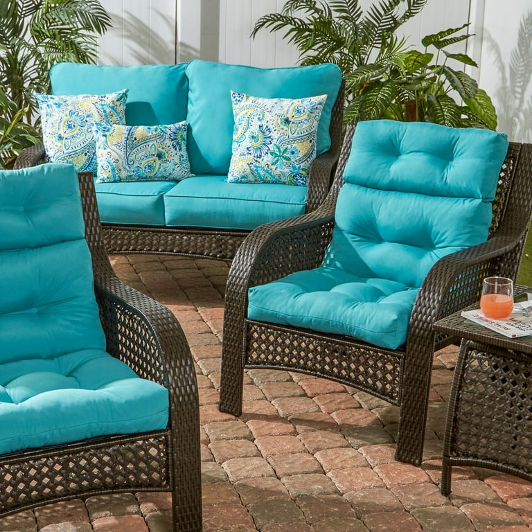Greendale Home Fashions Outdoor Patio High Back Chair