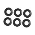 thumbnail image 2 of Anillos de goteo de paleta de 6X kayak de kayak Negro, 2 of 8