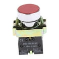 thumbnail image 2 of 2x 22mm DYNWAVEMX Interruptor de Botón Pulsador 220V 10AXB2-BA42 22mm Rojo, 2 of 8