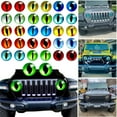 2024 Beast Eyes Headlight Decals Pair, Car Accessories, Car Body Window