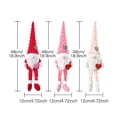thumbnail image 3 of Valentine's Day Gnomes Stuffed Plush Holding Heart New Year Party Dining Table, 3 of 13