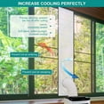 thumbnail image 4 of Portable Air Conditioner Parts-Air Conditioner Window Kit-Portable Ac Window Kit-Sliding Door Window Vent Kit, 4 of 5