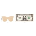 thumbnail image 2 of Sunglasses Cutout 4-inch, 1/2 inch Thick, Pack of 50 Unpainted Wood Cutouts for Crafts & Summer Tiered Tray Decor Set, by Woodpeckers, 2 of 8