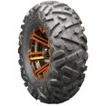 thumbnail image 3 of Golf Cart Wheels and Tires Combo - 12" RHOX RX334 Black and Orange - Set of 4, 3 of 3