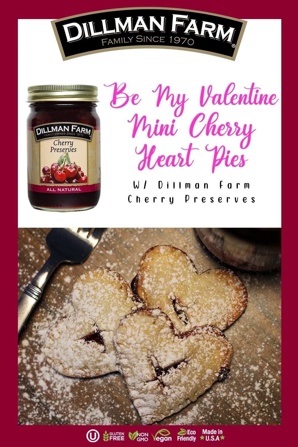 Dillman Farm Cherry Preserves - Pack of 6