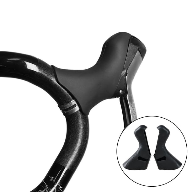 Cubierta de palanca de palanca de bicicletas 2x, mangas de de freno de de cambios, capuchas de palanca de freno de bicicleta de Negro