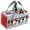 Red, variant on Audio Player Figurine Storage Bag Felt Toy Carrying Tote Character Figure Travel Organizer For Home Kitchen(Purple-26.5Cm)